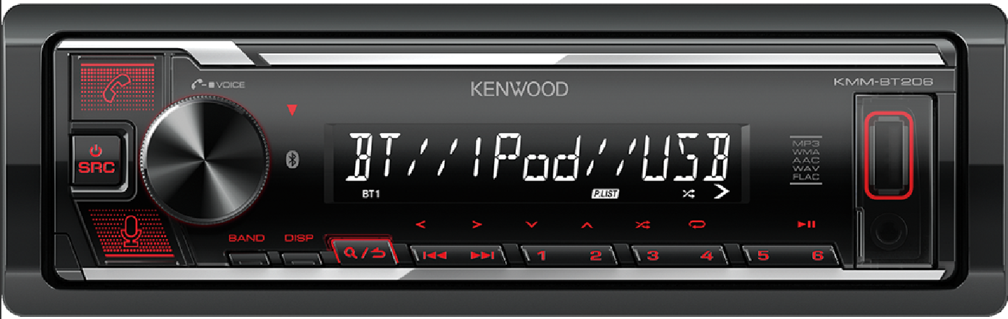 KENWOOD KMM BT 206
