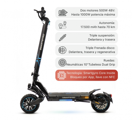 SmartGyro CROSSOVER DUAL MAX 2 LR