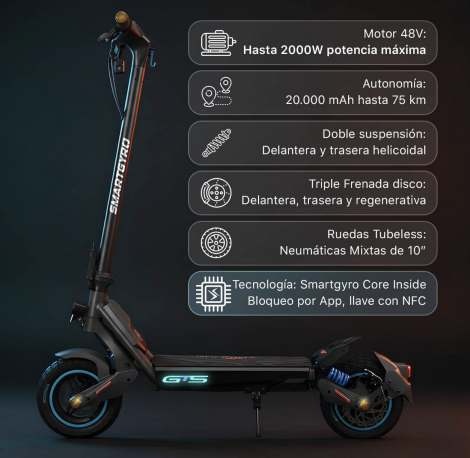 SMARTGYRO ROCKWAY GTS